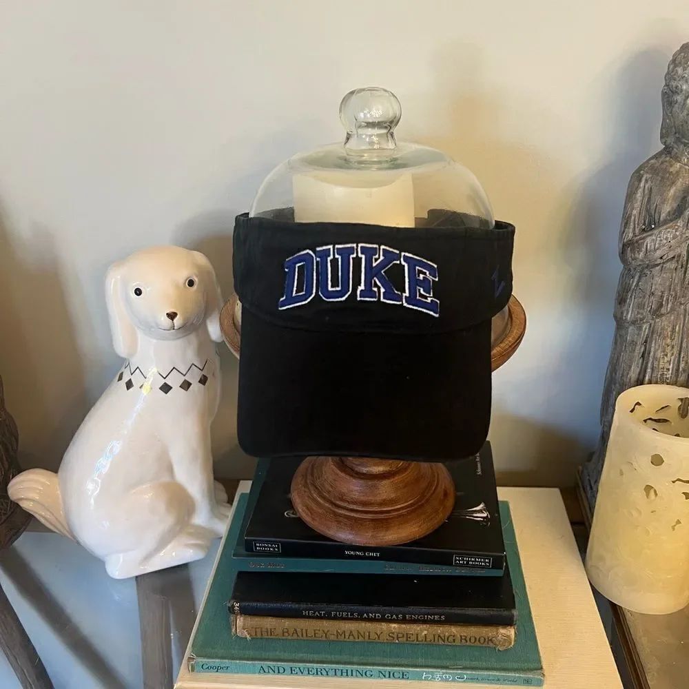 Zephyr Duke Blue Devils embroidered collegiate adjustable visor. North Carolina